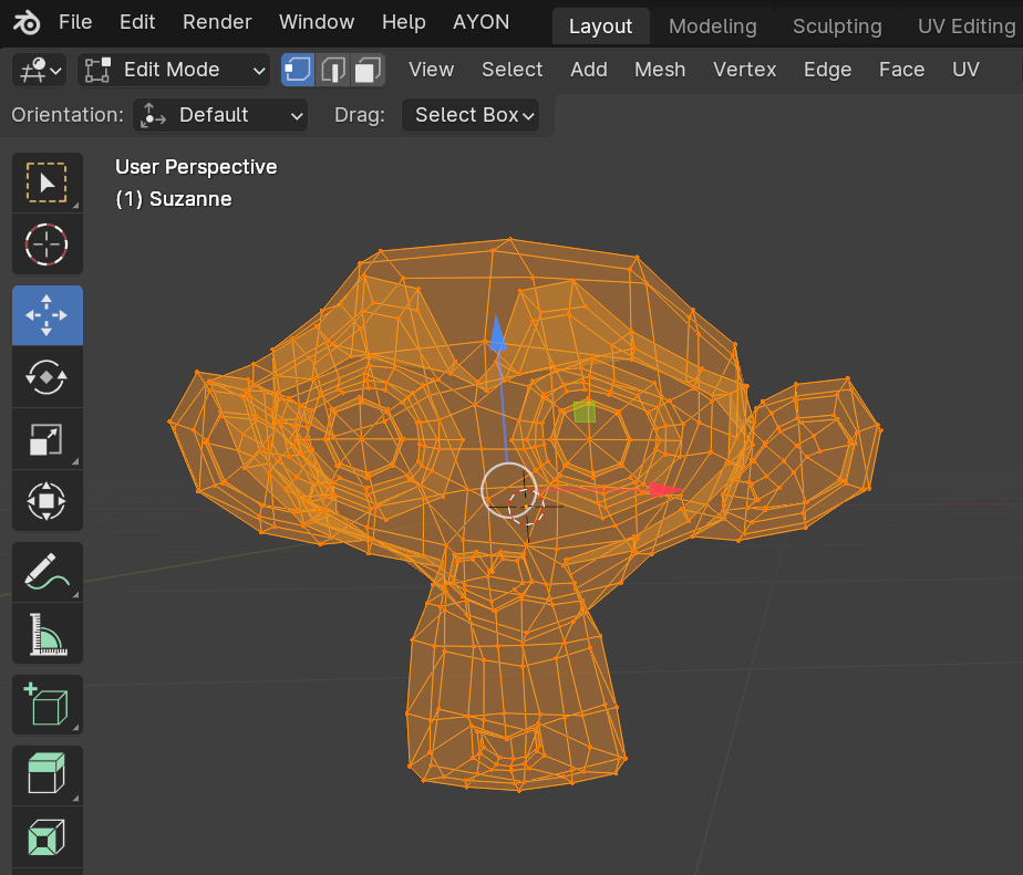 Model Model Edit Mode