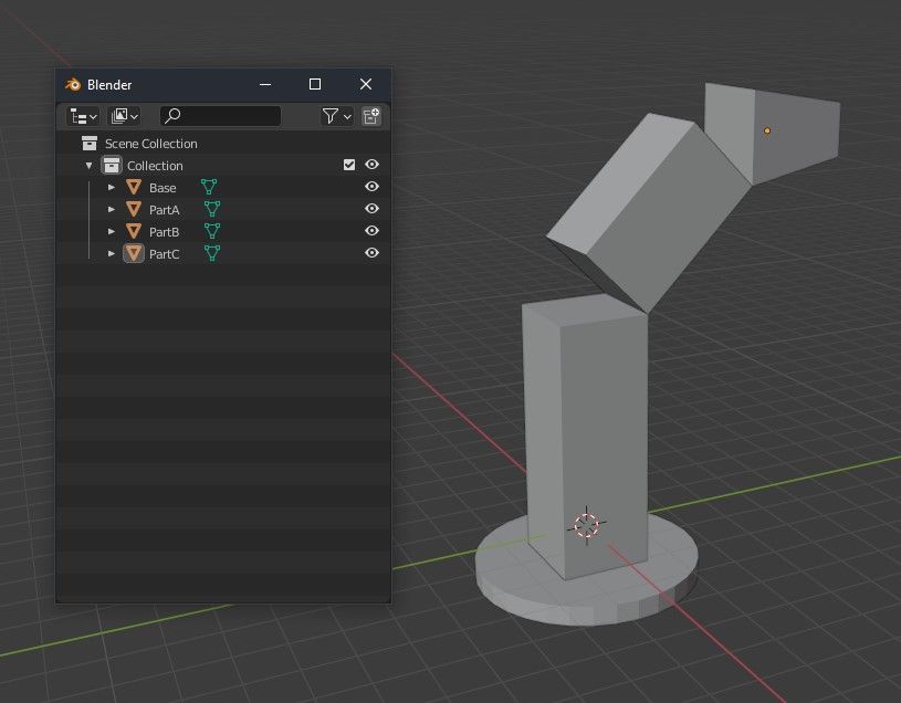 Blender - Simple model for rigging
