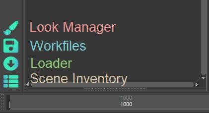 Maya - shortcut icons