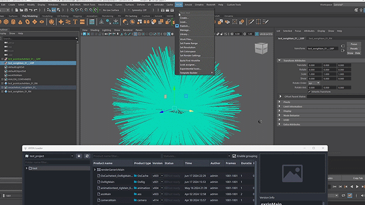 Maya - Ornatrix Cache Publishing