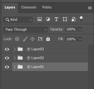 Image instances layers