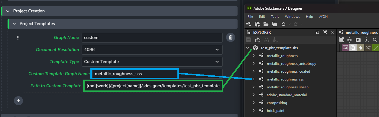 Custom Template Project Creation