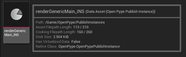 Unreal AYON Asset Publish